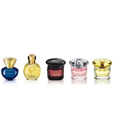 versace perfume mini set|Versace deluxe miniature gift set.